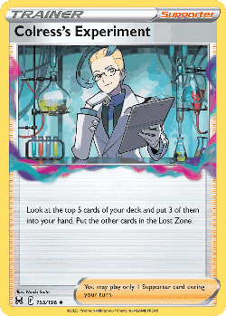 Colress's Experiment 155, Lost Origin