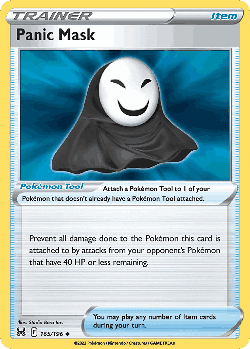 Panic Mask 165, Lost Origin