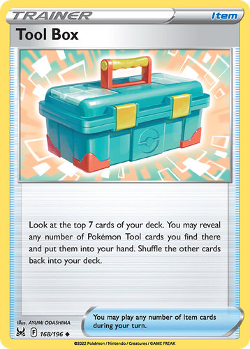 Tool Box 168, Lost Origin