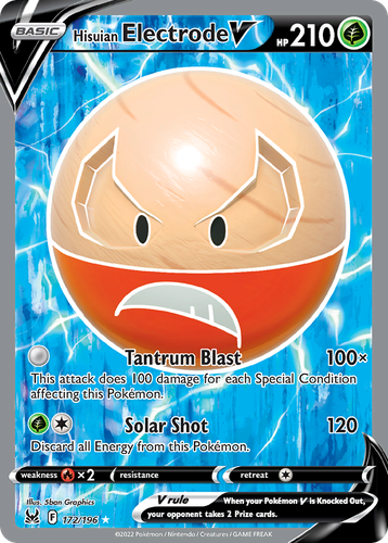Hisuian Electrode V 172, Lost Origin