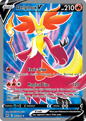 Delphox V 173, Lost Origin