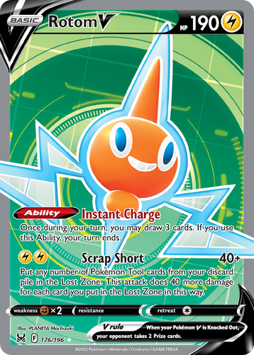 Rotom V 176, Lost Origin