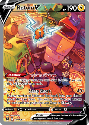 Rotom V 177, Lost Origin