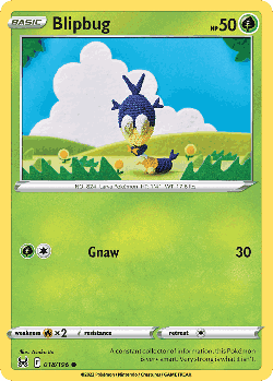 Blipbug Pokémon TCG card art