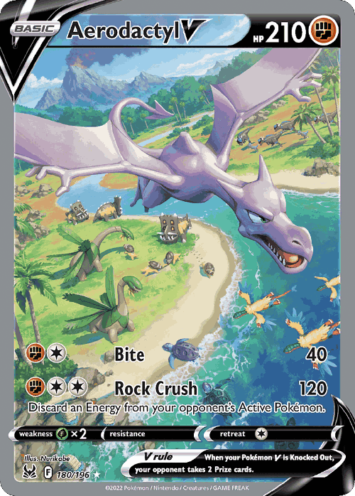 Aerodactyl V card art