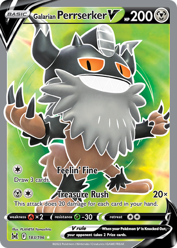 Galarian Perrserker V 183, Lost Origin