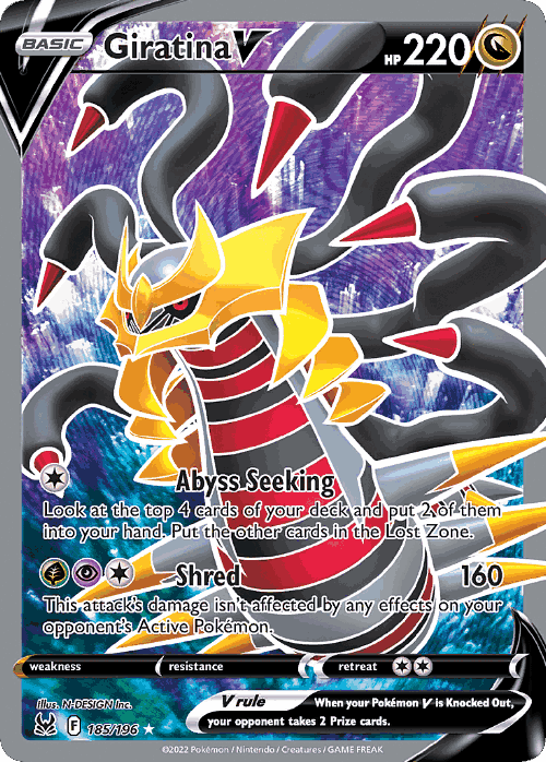 Giratina V 185, Lost Origin