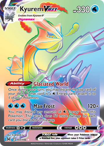 Kyurem VMAX 197, Lost Origin