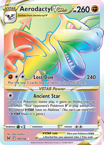 Aerodactyl VSTAR 199, Lost Origin