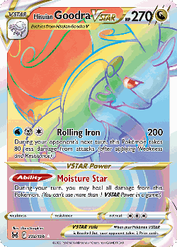 Hisuian Goodra VSTAR 202, Lost Origin