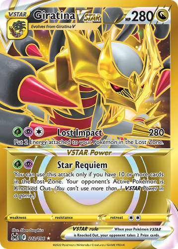 Giratina VSTAR 212, Lost Origin