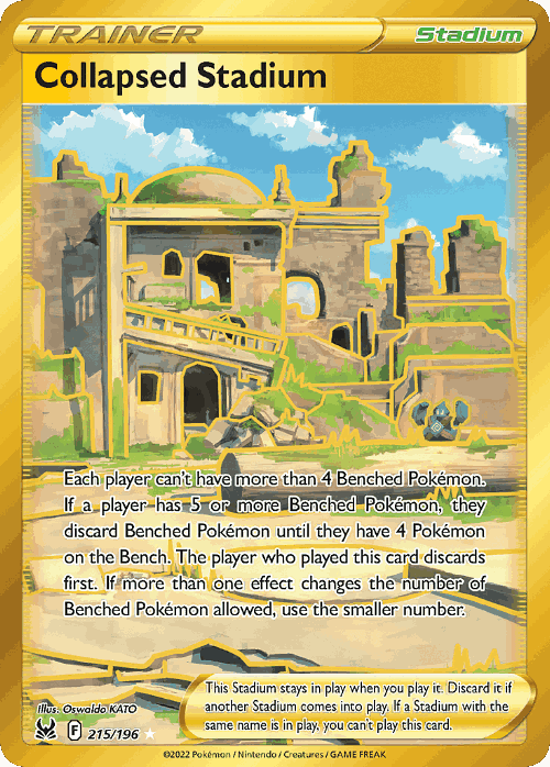 Collapsed Stadium 215, Lost Origin