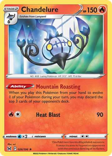 Chandelure 26, Lost Origin