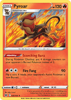 Pyroar 29, Lost Origin