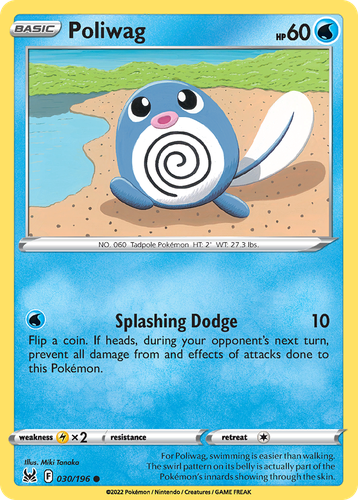 Poliwag 30, Lost Origin