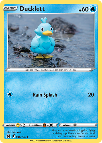 Ducklett #46 from Lost Origin - Common - Illustrated by Yuka Morii