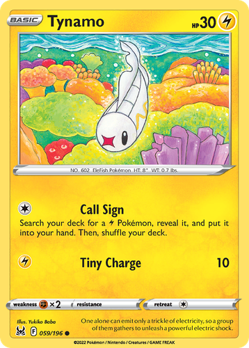 Tynamo 59, Lost Origin