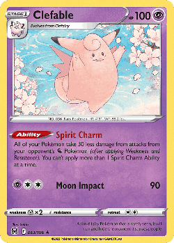 Clefable 63, Lost Origin
