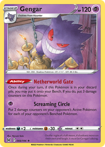 Gengar 66, Lost Origin
