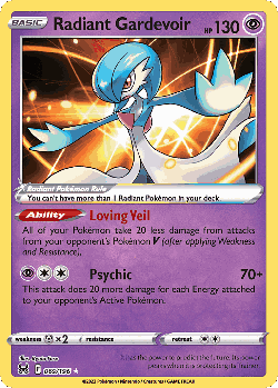 Radiant Gardevoir card art
