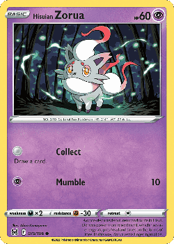 Hisuian Zorua 75, Lost Origin