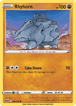 Rhyhorn 89, Lost Origin