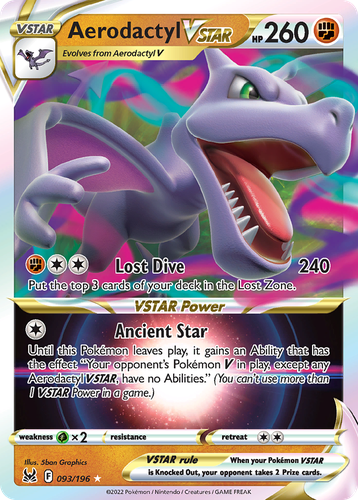 Aerodactyl VSTAR 93, Lost Origin