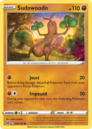 Sudowoodo 94, Lost Origin