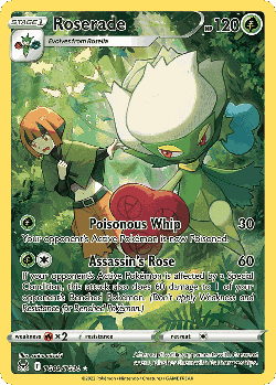 Roserade Pokémon TCG card art