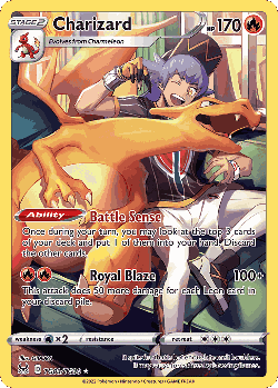 Charizard Pokémon TCG card art