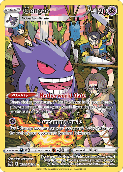 Gengar Pokémon TCG card art