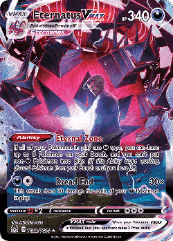 Eternatus VMAX Pokémon TCG card art