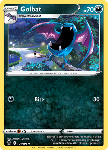 Golbat 104, Silver Tempest