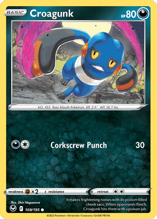 Croagunk 109, Silver Tempest