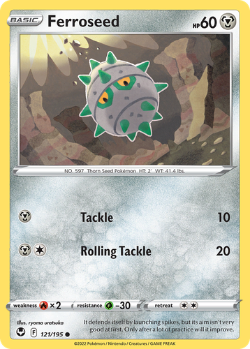 Ferroseed 121, Silver Tempest