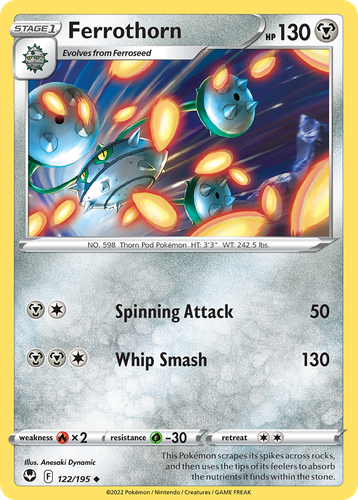 Ferrothorn 122, Silver Tempest