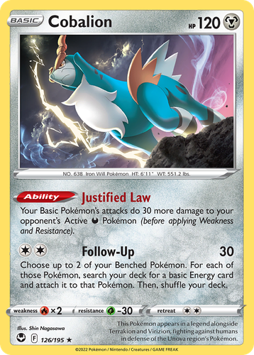 Cobalion 126, Silver Tempest