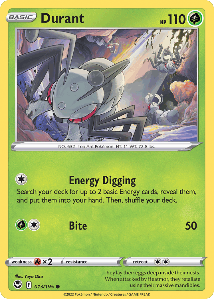 Durant #13 from Silver Tempest - Common - Illustrated by Yuya Oka