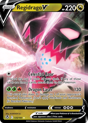 Regidrago V 135, Silver Tempest