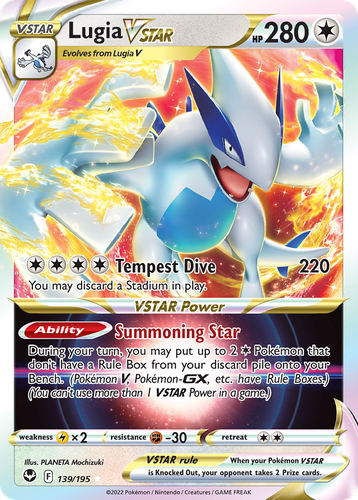 Lugia VSTAR 139, Silver Tempest