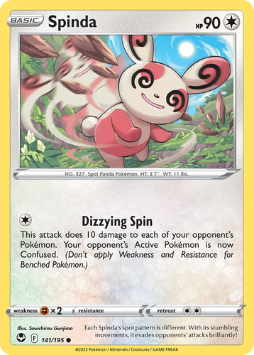Spinda 141, Silver Tempest