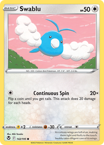 Swablu 142, Silver Tempest