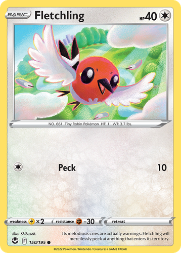 Fletchling 150, Silver Tempest
