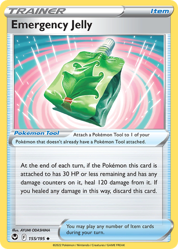 Emergency Jelly #155 from Silver Tempest - Uncommon - Illustrated by AYUMI ODASHIMA