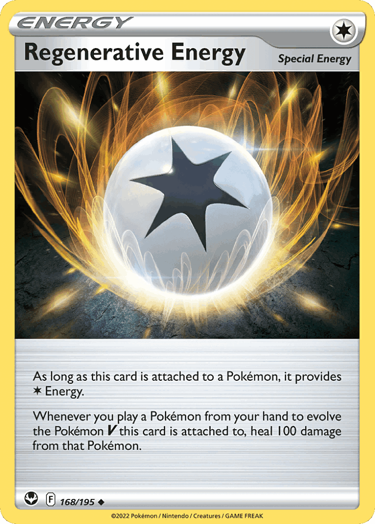 Regenerative Energy #168 from Silver Tempest - Uncommon
