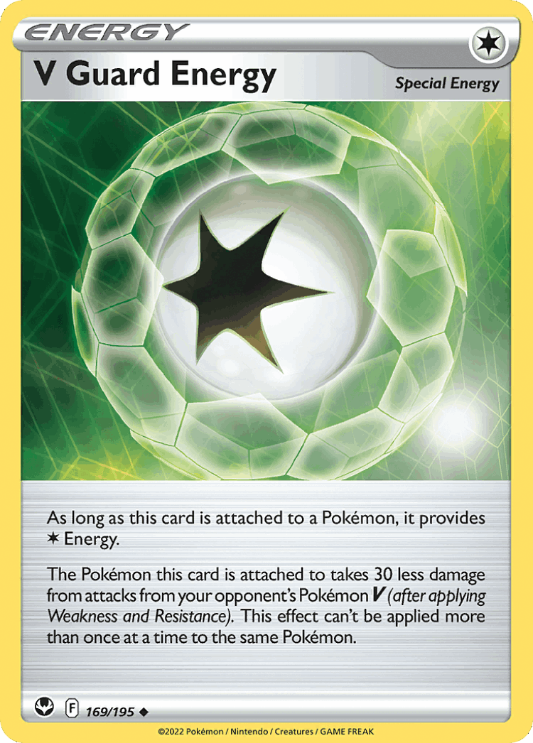 V Guard Energy #169 from Silver Tempest - Uncommon