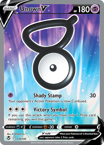 Unown V 176, Silver Tempest
