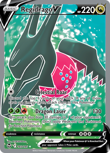 Regidrago V 183, Silver Tempest