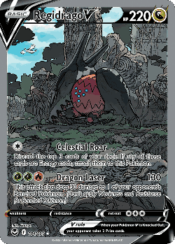 Regidrago V 184, Silver Tempest