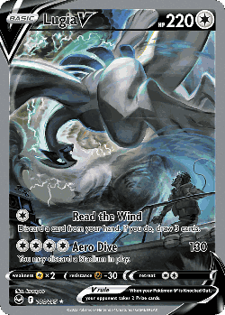 Lugia V card art